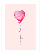 Je T'aime - Art Print
